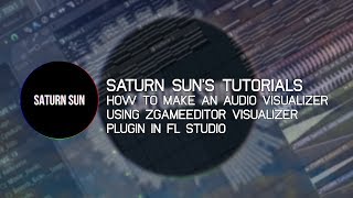 FL STUDIO TUTORIAL MAKING AN AUDIO VISUALIZER USING ZGAMEEDITOR VISUALIZER [upl. by Lechner]