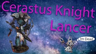 Cerastus Knight Lancer Size Comparison [upl. by Ecirtnom950]