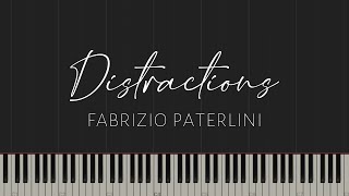 Distractions  Fabrizio Paterlini Piano Tutorial [upl. by Carmen]