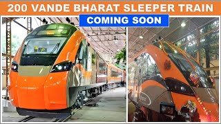 200 New Vande Bharat Sleeper coming soon  Indias fastest train Vande Bharat  Papa Construction [upl. by Anerdna246]