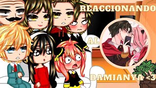 Reaccionando al Damianya💗  Familia Desmond y Forger  Gacha Club  Damianya  I AM KAREN [upl. by Anetta78]