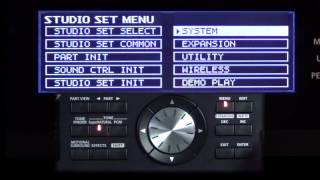 Roland Integra7  Studio Set Start Up [upl. by Amero398]