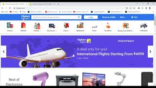 Flipkart Navbar using html css and Javascript only [upl. by Baumbaugh]