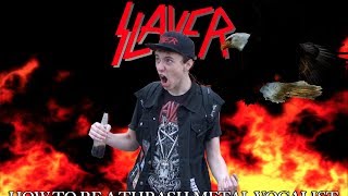 How To Be A Thrash Metal Vocalist [upl. by Janeta264]