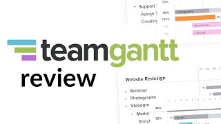 TeamGantt Review amp Deep Dive [upl. by Ahsiaa]