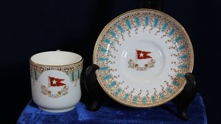 Web Appraisal White Star Line Demitasse Cup amp Saucer  Cleveland OH [upl. by Cung317]