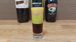 Cocktail Shot Cream Egg How to make Cocktail Shot Cream Egg With Irish Cream Advocaat Coffee liqu [upl. by Vacla]