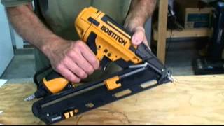 Bostitch BTFP72155 Finish Nailer Review [upl. by Zebapda]