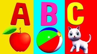 ABC Song with Balloons and Animals  CoComelon Nursery Rhymes amp Animal Songs Kids India TV [upl. by Wolsniw]