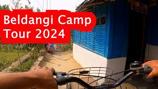 Beldangi Camp Tour 2024  Bhutanese Refugee Camp  Bicycle tour of Beldangi Camp [upl. by Dyol131]