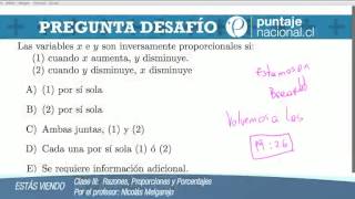 Clase 3 Matemática 2013 Razones proporciones y porcentajes [upl. by Edea]