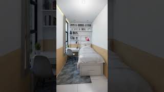 Amazing tiny house design 3x6 meter 2 bedroom [upl. by Hoover]