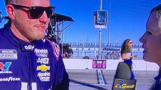 Alex Bowman  Kansas Post Race Interview 92924 [upl. by Hotchkiss104]