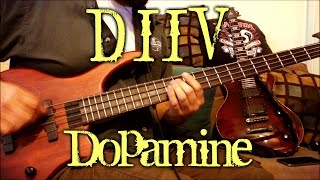 DIIV  Dopamine bass cover  TAB [upl. by Swetiana568]