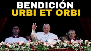 Papa Francisco bendición URBI ET ORBI y mensaje de Navidad de 2023 [upl. by Nathanial]