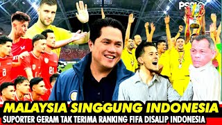 MALASYA MEMBABI BUTA‼️ SUPORTER MALAYSIA MENGAMUK RANKING TIMNAS MALAYSIA SELALU DI BAWAH INDONESIA [upl. by Anitsej863]