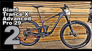 2021 Giant Trance X Advanced Pro 29 2  Carbon Trail Full suspension with carbon wheels under 6k [upl. by Nimra293]