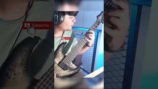 osilator  Make Them Suffer  Oscillator guitar cover shorts makethemsuffer oscillator [upl. by Sontich554]