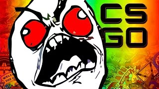 EXTREME JOEL RAGE  CSGO Funny Moments with The Crew [upl. by Nolyag]