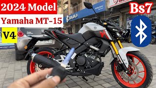 New 2024 Model Yamaha MT15 Review  New Features TCS  Price MT 15 New Model 2024 [upl. by Nynahs]