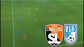 Stade Lavallois 32 USL Dunkerque Résumé du match  Ligue 2  20242025 [upl. by Duomham]