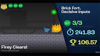 quotBrick Fort Decisive Inputsquot  BFDI Branches Custom Level All Win Tokens [upl. by Gilburt]