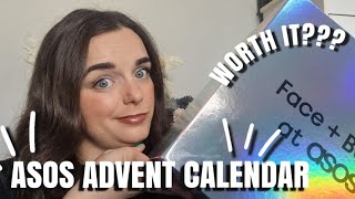 ASOS ADVENT CALENDAR UNBOXING ASOS 2024 ADVENT CALENDAR IS IT WORTH IT [upl. by Eniamsaj792]