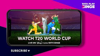 Tata Play Binge  Get Ready for Crickets Biggest Showdown Live on DisneyPlus Hotstar with Binge [upl. by Arraeis68]