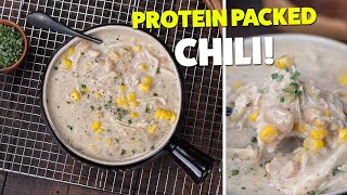 Easy Slow Cooker White Chicken Chili [upl. by Ahpla612]