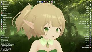 Vtuber Plus Lime 3D model test [upl. by Laekcim]