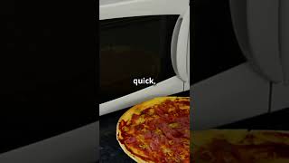 How to Perfectly Reheat Pizza shorts [upl. by Sybilla257]