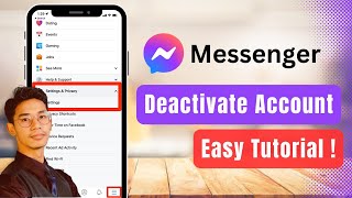 How to Deactivate Messenger Account  Deactivate Messenger [upl. by Rafael]