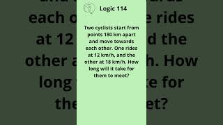 Logic 114 Test Your Brainpower with This Logic Problem math problem quiz mathgame brain [upl. by Fonzie]