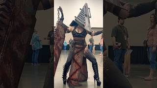 The Best Pyramid Head Cosplay I’ve Ever Seen cosplay cosplayer cosplaygirl ps5 horrorgaming [upl. by Schnapp]