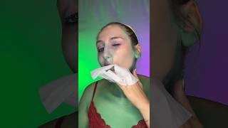 take off my makeup with me 🧟‍♀️ makeupshorts makeupremoval sfxmakeupremoval makeupartist [upl. by Anjanette]