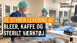 Bleer kaffe og sterilt værktøj  Kom med på sygehusets sterilcentral og lager  Sygehuset Indefra [upl. by Slaughter]