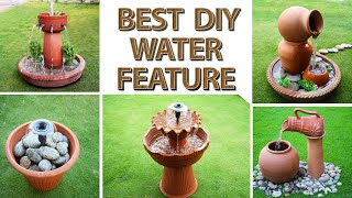 Best Ever DIY Water Feature ideas for your Garden [upl. by Nryhtak980]