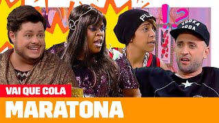 MARATONE as TEMPORADAS 3 e 4 do VAI QUE COLA  Vai Que Cola  Humor Multishow [upl. by Janeva699]