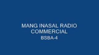 MANG INASAL RADIO COMMERCIAL [upl. by Ashwin]