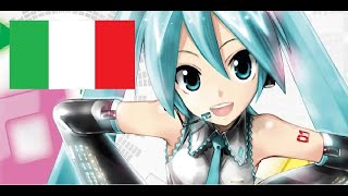 Hatsune Miku Italia Music Lyrics [upl. by Nana]