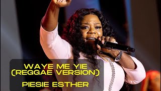 Piesie Esther ministers reggae version of Way3 me yie in honor of Cynthia Appiadu  50 [upl. by Llesig]