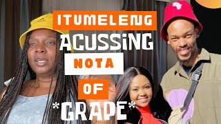 ITUMELENG BOKABA AND NOTA BALOYI grape accusations amp ultimatum  my take [upl. by Dazraf317]