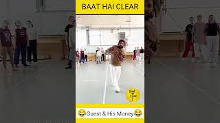 Guest amp His Money Funny Dubbing Terence Lewis Dance  BAAT HAI CLEAR [upl. by Ecirtnahs]