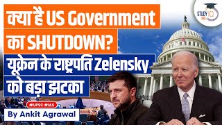 US Government Shutdown Nearing Its Impact What Next  UPSC [upl. by Madox]