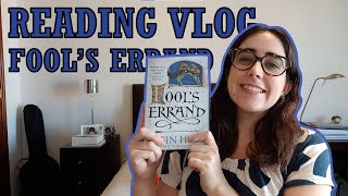 i read fools errand tawny man 1  reading vlog [upl. by Drawde970]