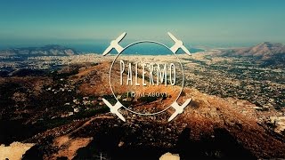 PALERMO SICILY FROM ABOVE  video in 4K [upl. by Genet]