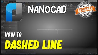 NanoCAD How To Dashed Line [upl. by Sophronia]