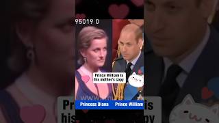 Prince William is the copy of Princess Diana princewilliam ladydiana royalfamily love [upl. by Nerti]