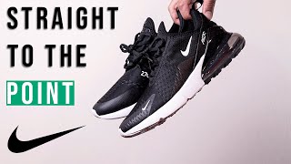 Nike Air Max 270 Review Black and White [upl. by Gula994]