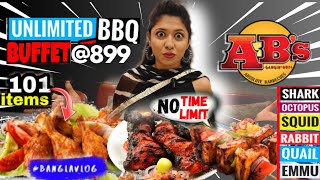 সেরা Buffet🤯Absolute Barbecue Buffet  Best Buffet in Bangalore  Unlimited Cheapest Non Veg Buffet [upl. by Seuguh]